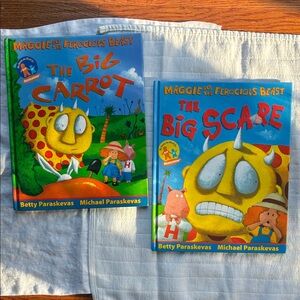 Maggie and the Ferocious Beast Book Set - The Big Carrot & The Big Scare